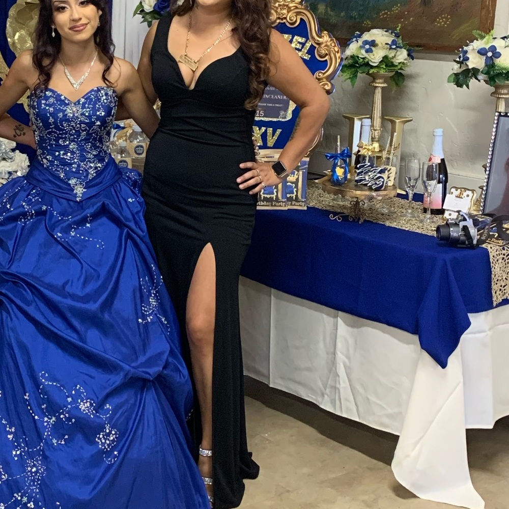 Black formal dress